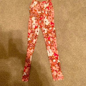AERIE floral crossover leggings